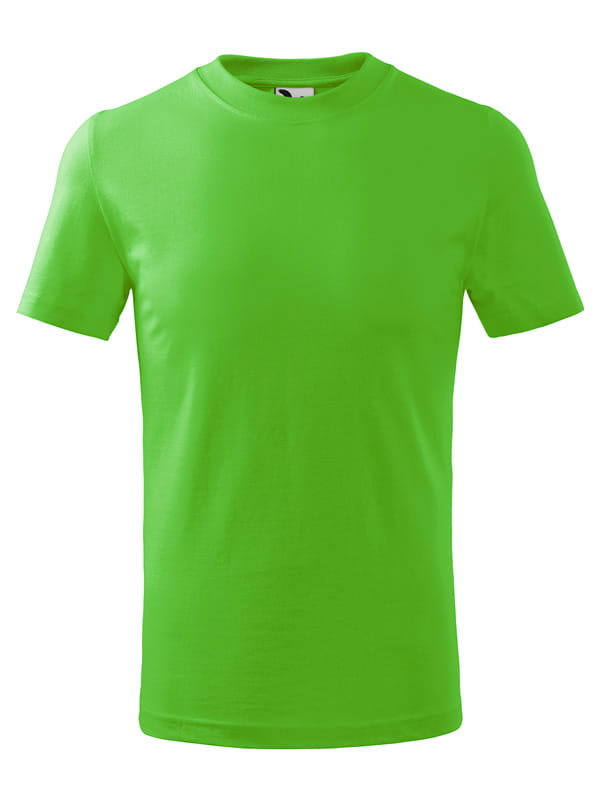 Dziecięca koszulka Malfini Classic New 135 92 - green apple