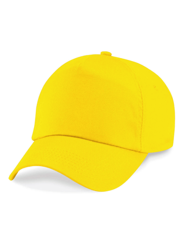 Czapka 5-panelowa Beechfield Original B10 Yellow