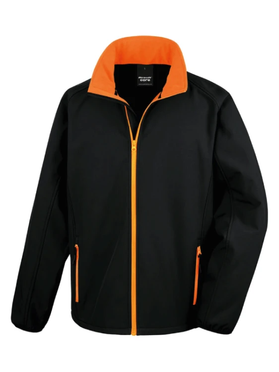 Black/Orange