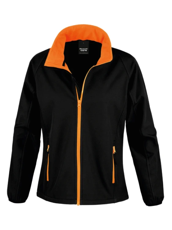 Black/Orange