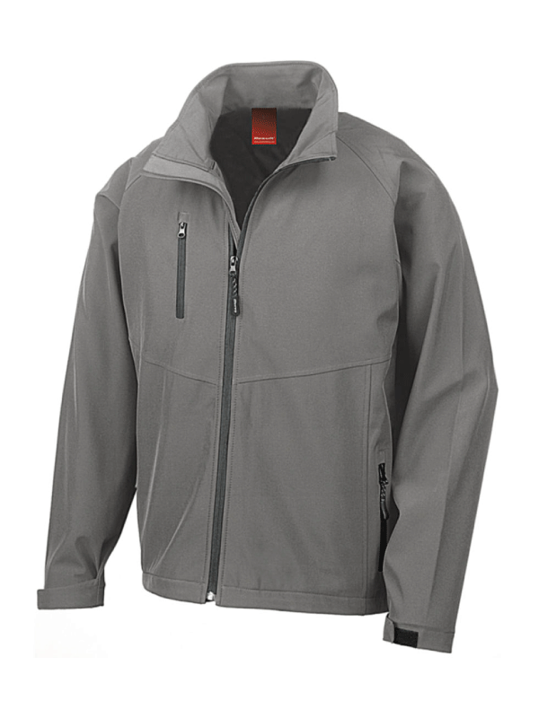 Kurtka softshell Result Base Layer R128M Silver Grey