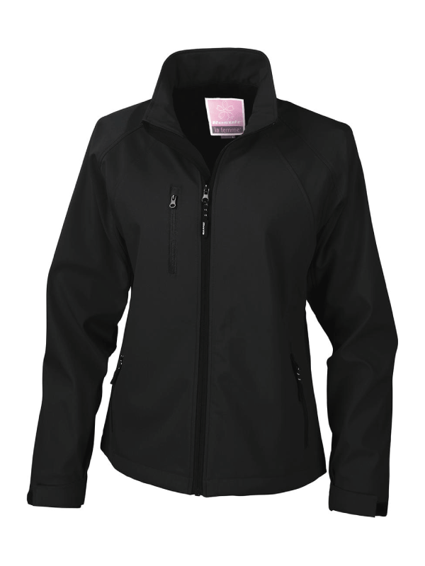 Kurtka softshell Result Base Layer R128F Black