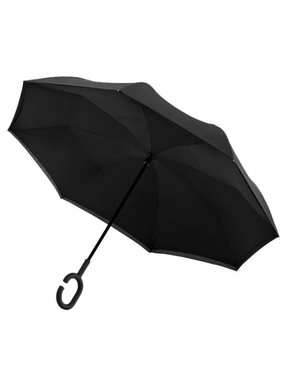 Parasol odwrócony Impliva RU-6 Black/Black 6C