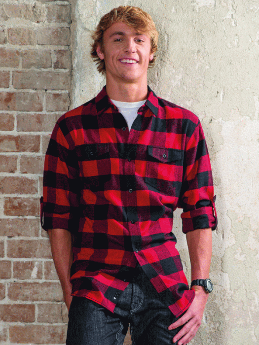 Koszula flanelowa Burnside Woven Plaid 8210