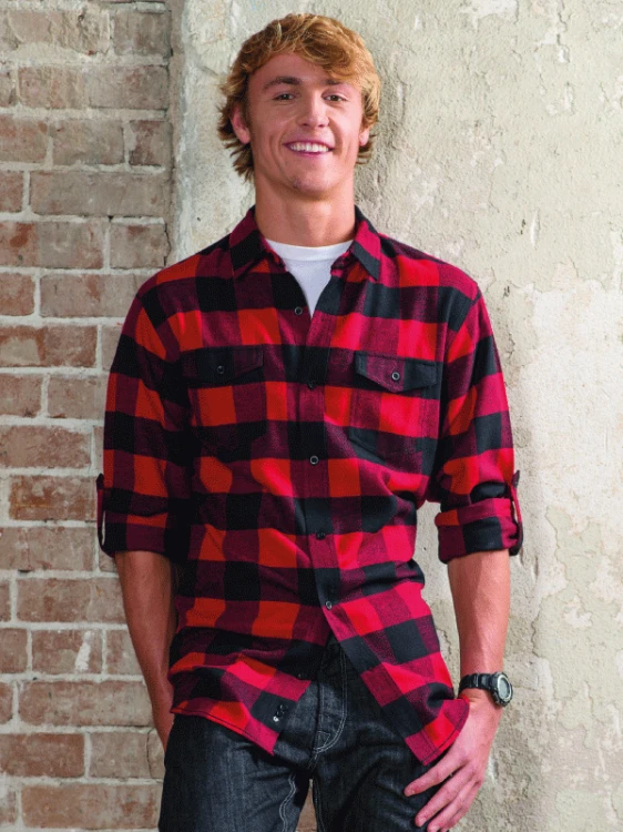 Koszula flanelowa Burnside Woven Plaid 8210