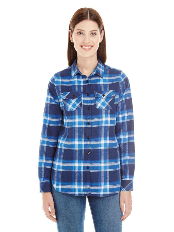 damska koszula flanelowa Burnside Woven Plaid 5210