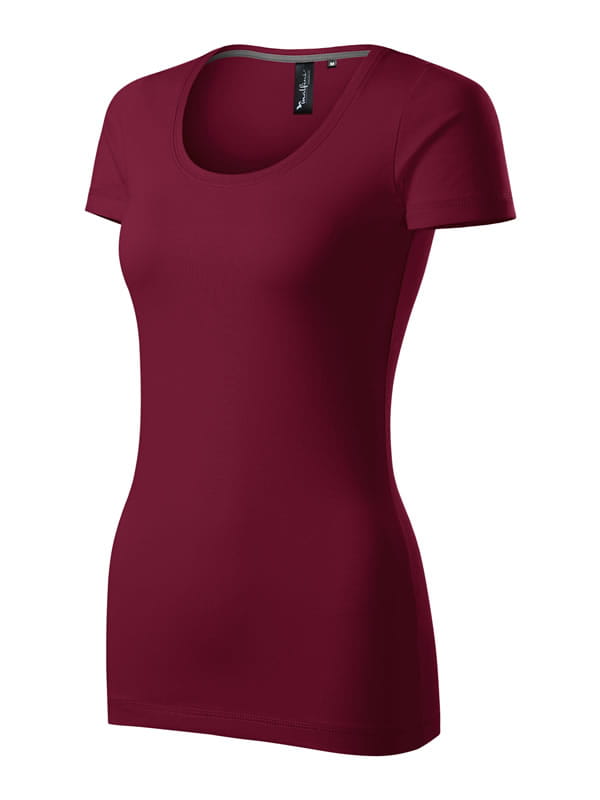 Damski T-shirt Malfini Action 152/86 garnet