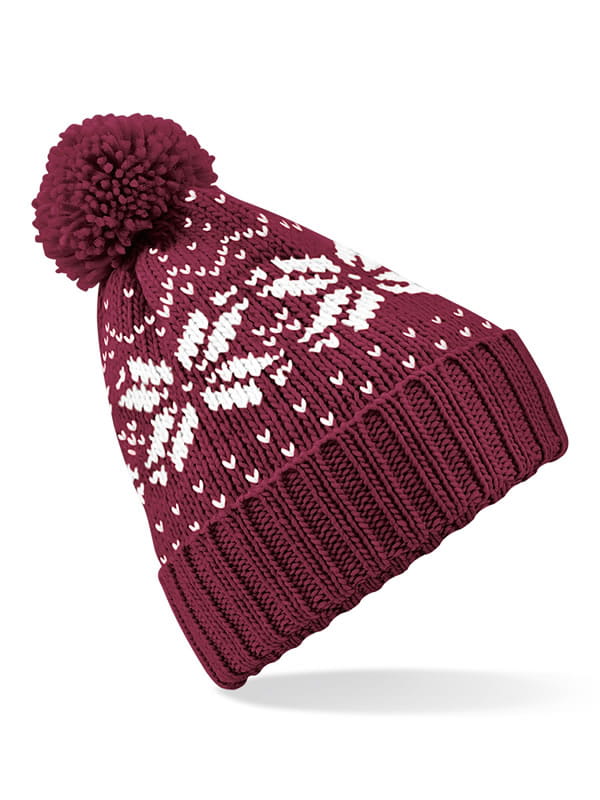 Burgundy-White