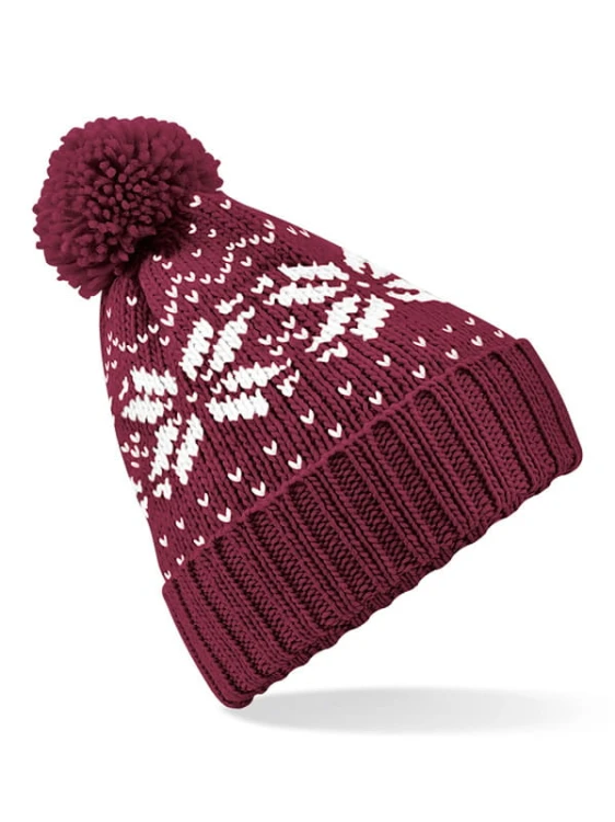 Burgundy-White