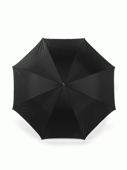 Parasol Aluminium Automatic Umbrella Black/Grey