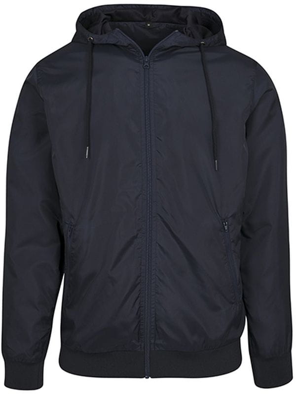 Kurtka Build Your Brand Windrunner BY016 Navy/Navy