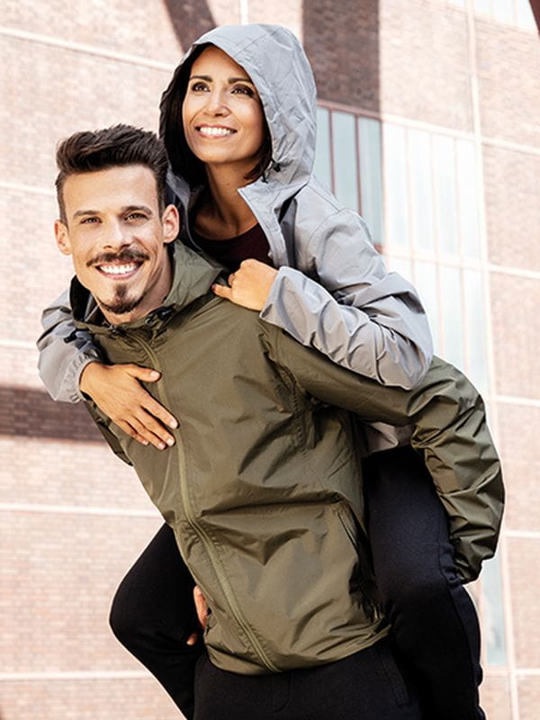 Unisex Hooded Windbreaker MY1010