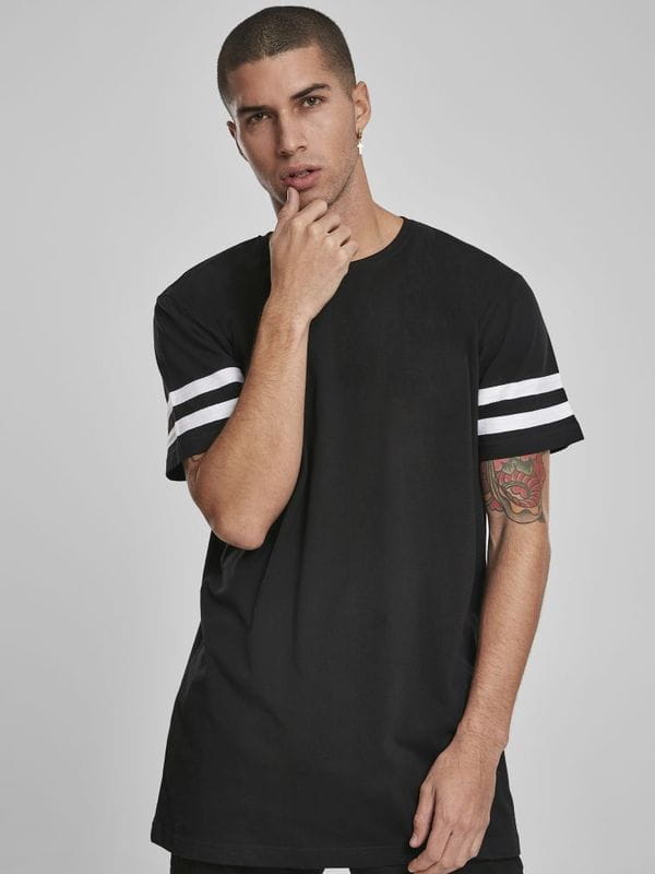 BY032 Build Your Brand Stripe Jersey Tee