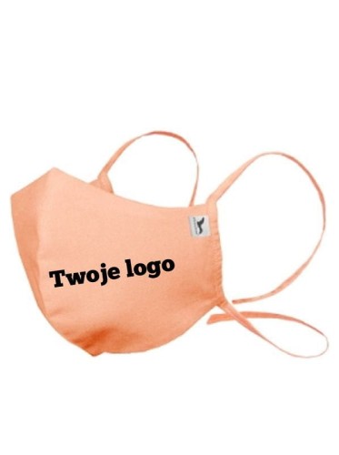 Przejdź do produktu Maska ochronna Boat kolor łososiowy (z możliwością nadruku)