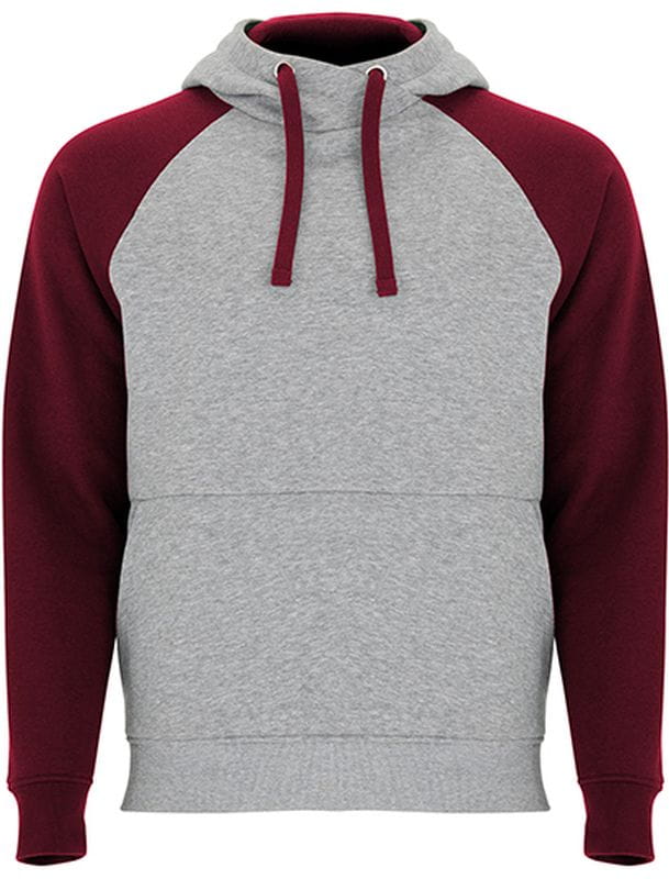 Heather Grey 58/Garnet Red 57