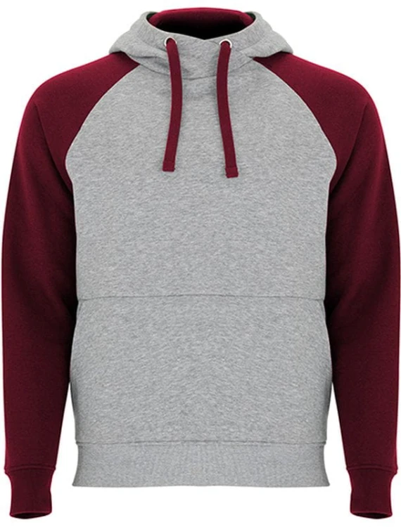 Heather Grey 58/Garnet Red 57
