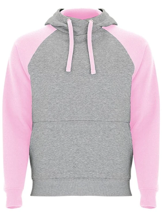 Heather Grey 58/Light Pink 48
