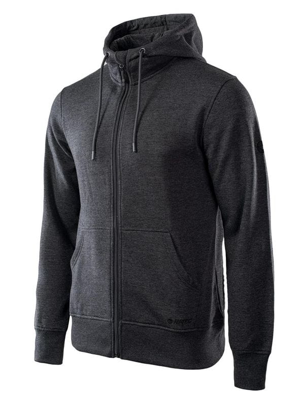 Męska bluza Hi-Tec Silian II (Dark Grey Melange)