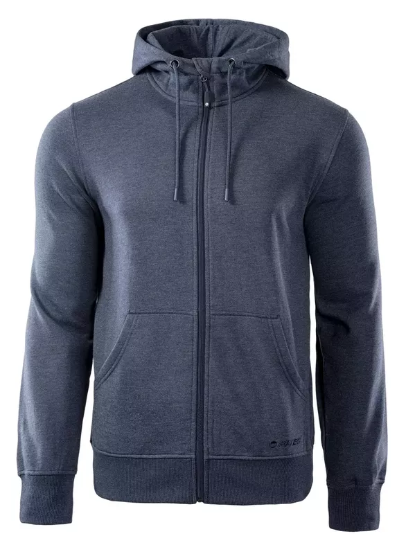 Męska bluza Hi-Tec Silian II (Light Navy Melange)