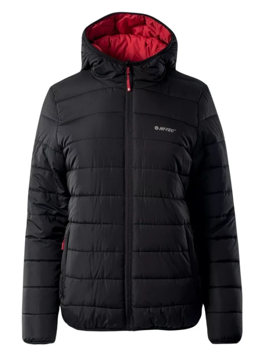 Damska kurtka Hi-Tec Lady Halden Black/Salsa