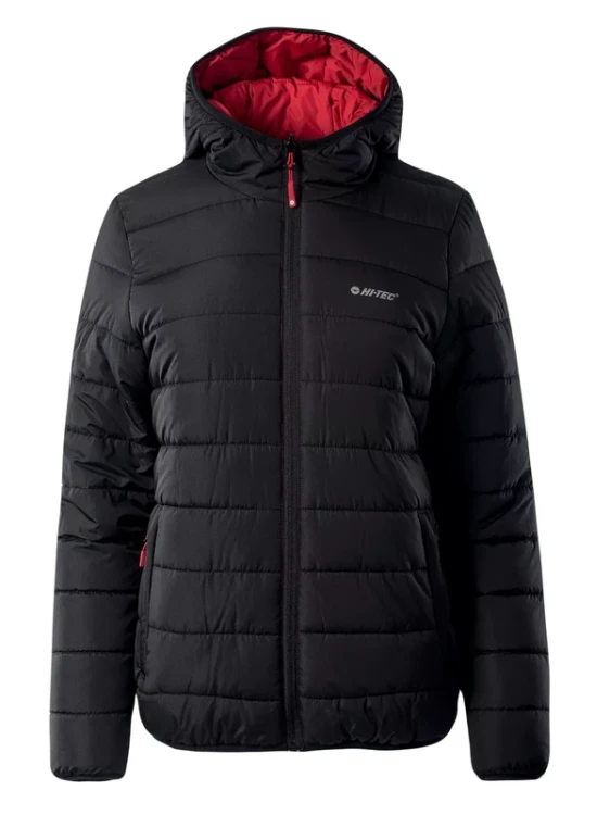 Damska kurtka Hi-Tec Lady Halden Black/Salsa