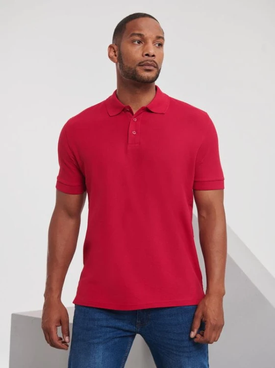 577M Polo Russell Ultimate Cotton (Classic Red)