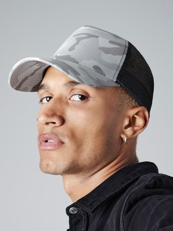 Beechfield Camo Snapback Trucker B694