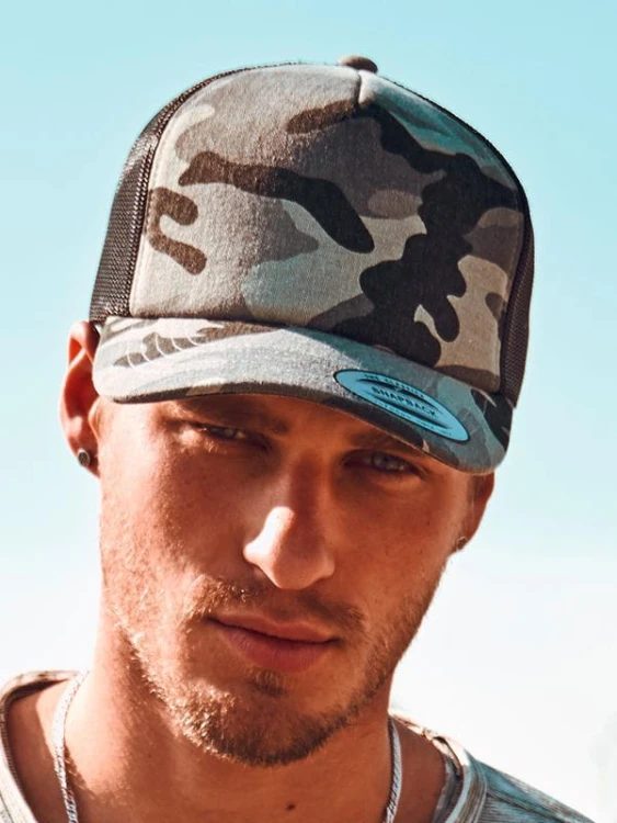 Flexfit Camo Trucker 6606C