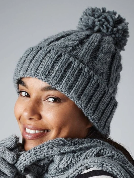 Czapka Beanie Beechfield Melange B480