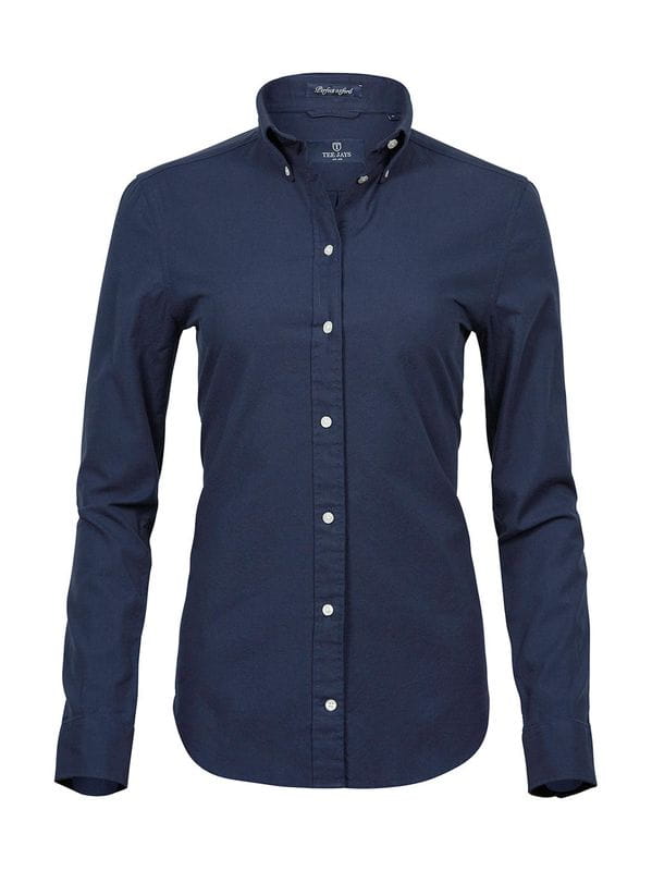 Damska koszula Tee Jays Perfect Oxford 4001 - Navy