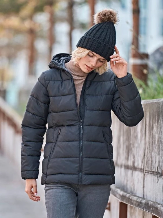 Damska kurtka Tee Jays Lite Hooded Jacket 9647