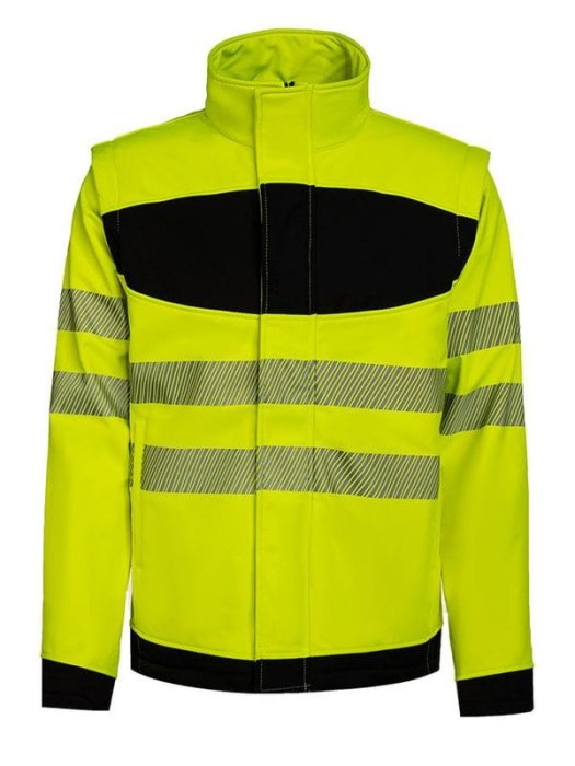 Kurtka robocza EOS Hi-Vis EOSSJ Signal Yellow/Black