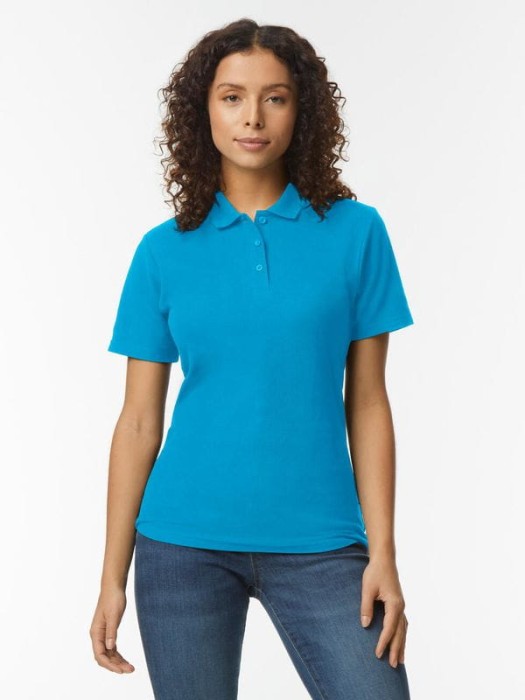 64800L Polo Gildan Softstyle Double Piqué