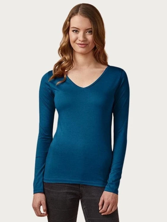 XO1560 Promodoro V-Neck Longsleeve