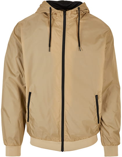 Kurtka Build Your Brand Windrunner BY016 U. Beige/Black
