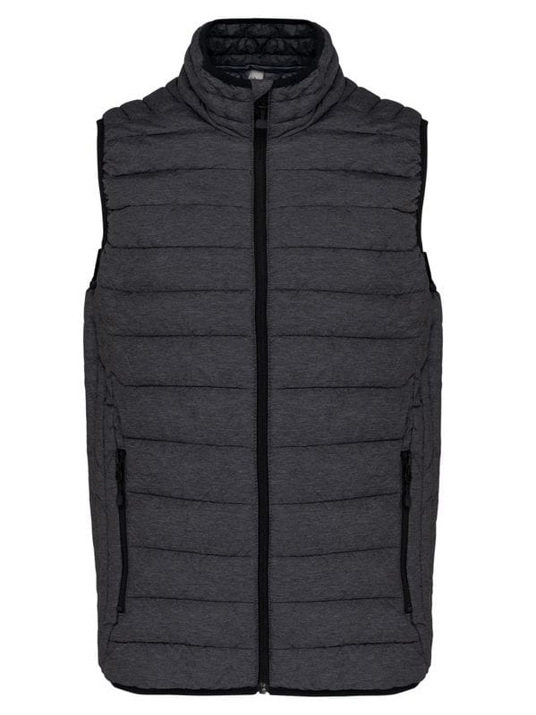 Męski bezrękawnik Kariban z podpinką K6113 Marl Dark Grey