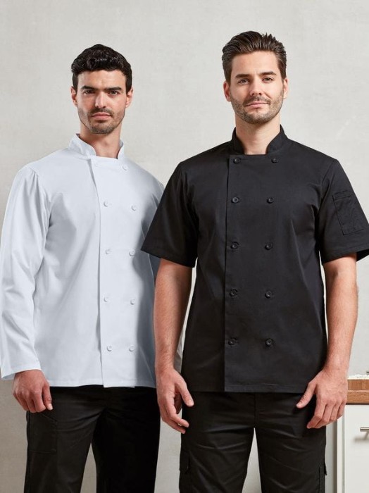 Short Sleeve Chef's Jacket PR656
