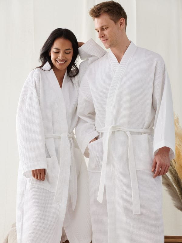 Szlafrok kąpielowy Towel City Waffle Robe TC086