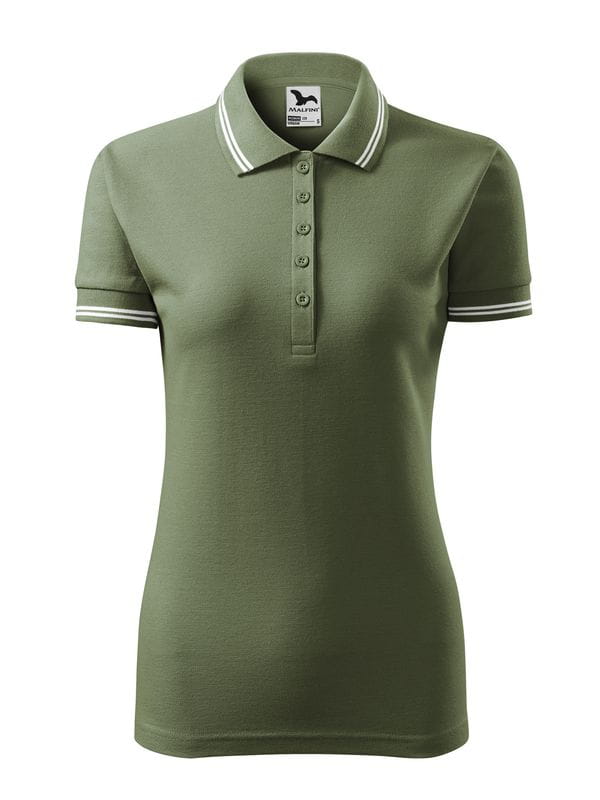 Damska koszulka Polo Malfini Urban 220 Khaki