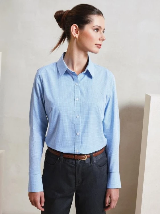 LS Microcheck Premier Workwear PR320