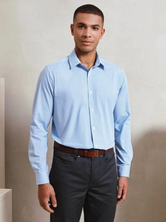 LS Microcheck Premier Workwear PR220