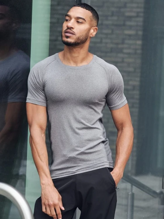 Męska koszulka Tombo Slim Fit TL515