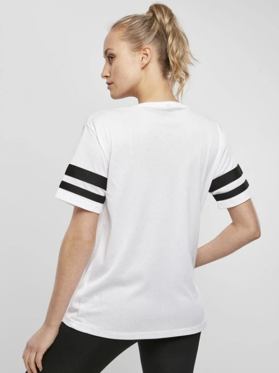 Mesh Stripe Tee BY033