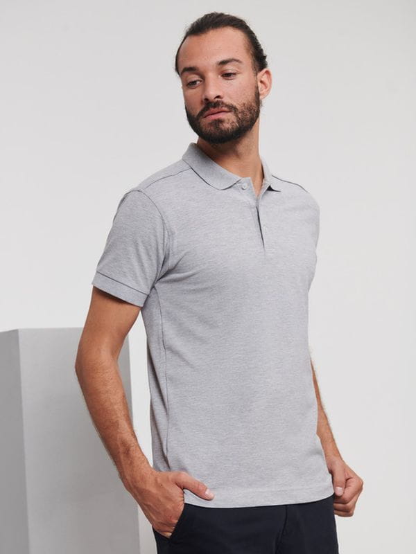 Polo Russell Stretch 566M / Light Oxford