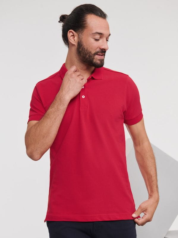 Polo Russell Stretch 566M / Classic Red
