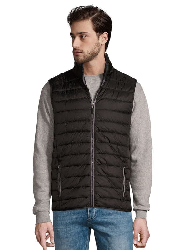 Męski bezrękawnik Sols Wave 01436 Black