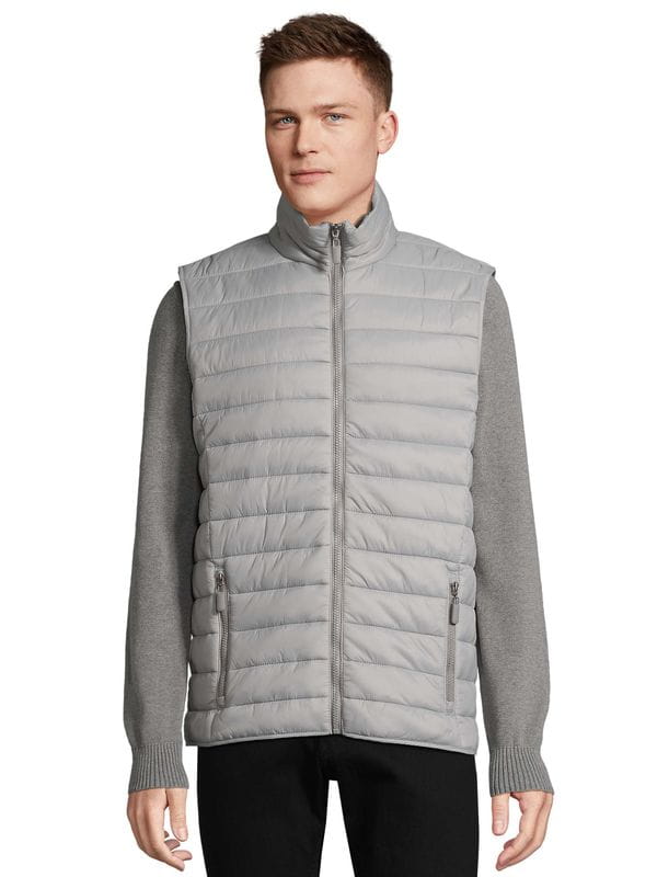 Męski bezrękawnik Sols Wave 01436 Metal Grey