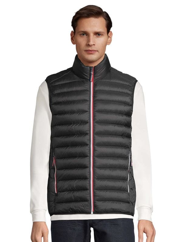 Męski bezrękawnik Sols Victoire 02916 Black