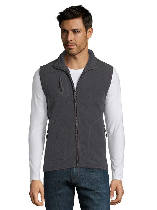 Bezrękawnik polarowy Unisex Norway Charcoal Grey