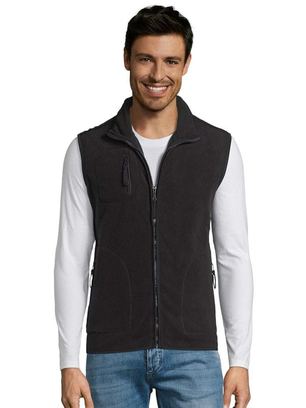 Bezrękawnik polarowy Unisex Norway Black